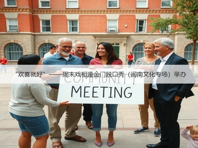 “欢喜就好”——周末戏相逢金门脱口秀（闽南文化专场）举办(图3)