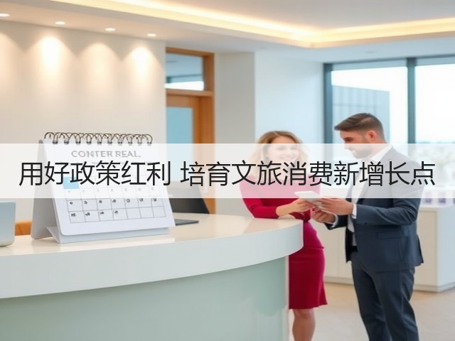用好政策红利 培育文旅消费新增长点(图3) 用好政策红利 培育文旅消费新增长点(图3)