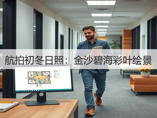 航拍初冬日照:金沙碧海彩叶绘景(图3) 航拍初冬日照:金沙碧海彩叶绘景(图3)