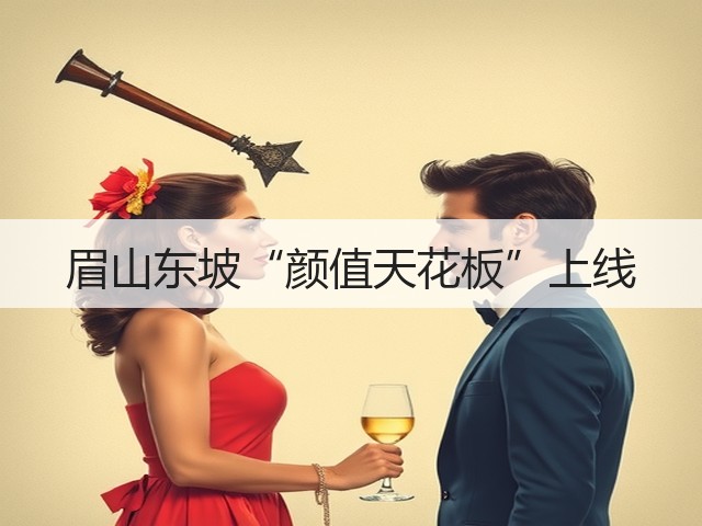 眉山东坡“颜值天花板”上线(图2) 眉山东坡“颜值天花板”上线(图2)