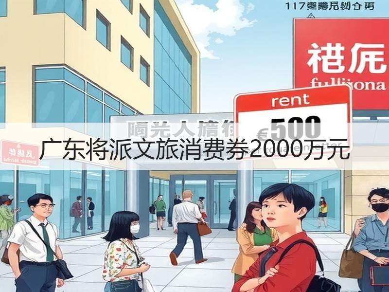 广东将派文旅消费券2000万元 - 安枢游走吧旅游科普资讯网