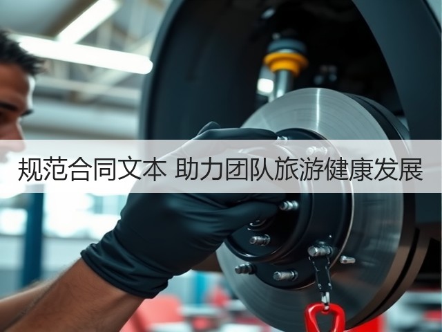规范合同文本 助力团队旅游健康发展(图1) 规范合同文本 助力团队旅游健康发展(图1)