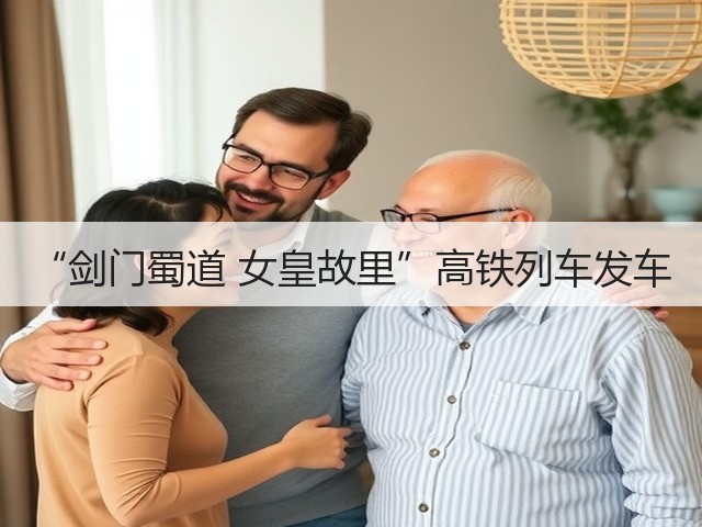 “剑门蜀道 女皇故里”高铁列车发车(图2) “剑门蜀道 女皇故里”高铁列车发车(图2)