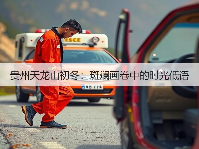 贵州天龙山初冬：斑斓画卷中的时光低语(图1)