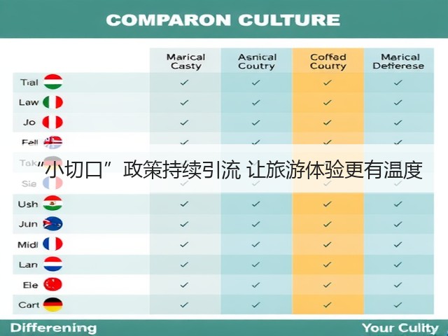“小切口”政策持续引流 让旅游体验更有温度(图3) “小切口”政策持续引流 让旅游体验更有温度(图3)