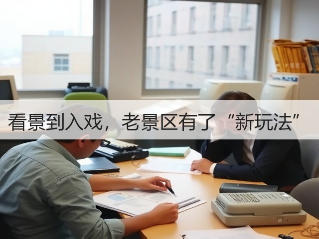 看景到入戏,老景区有了“新玩法”(图1) 看景到入戏,老景区有了“新玩法”(图1)