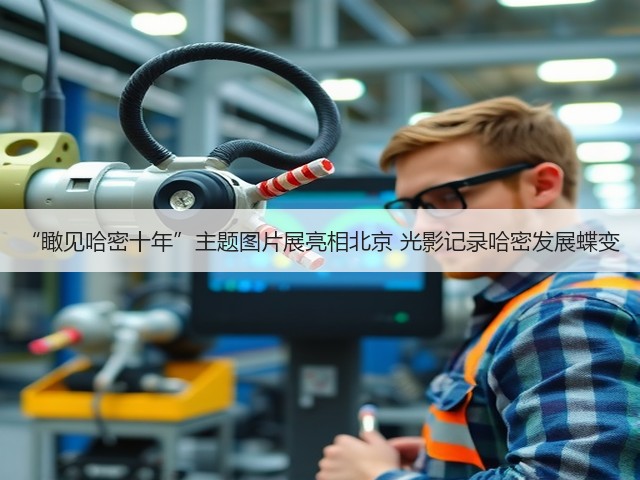 “瞰见哈密十年”主题图片展亮相北京 光影记录哈密发展蝶变(图3)