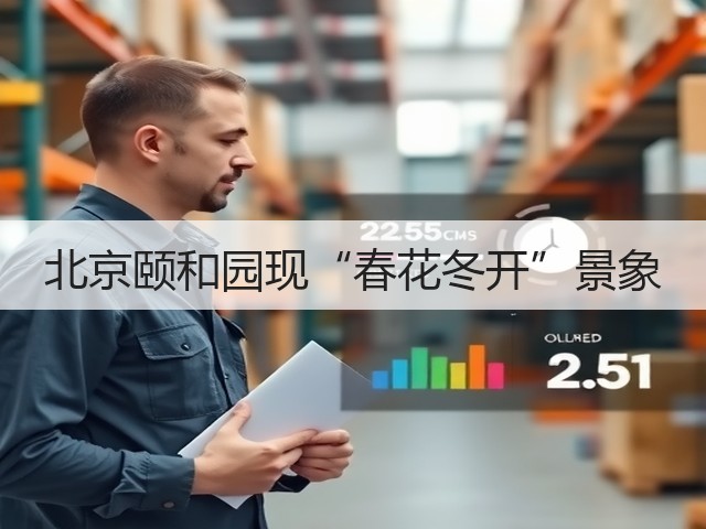 北京颐和园现“春花冬开”景象(图1) 北京颐和园现“春花冬开”景象(图1)