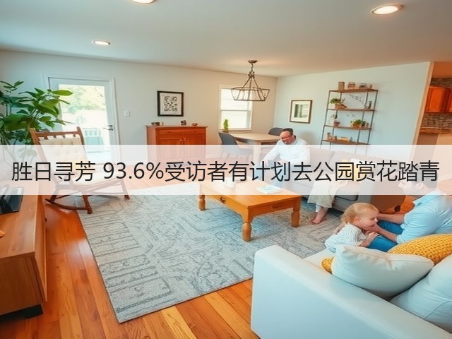 胜日寻芳 93.6%受访者有计划去公园赏花踏青(图1) 胜日寻芳 93.6%受访者有计划去公园赏花踏青(图1)