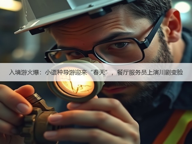 入境游火爆:小语种导游迎来“春天”,餐厅服务员上演川剧变脸(图3) 入境游火爆:小语种导游迎来“春天”,餐厅服务员上演川剧变脸(图3)
