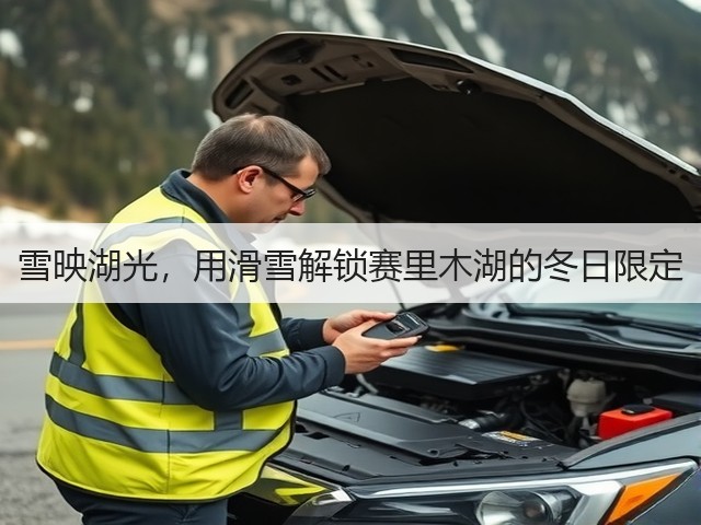 雪映湖光,用滑雪解锁赛里木湖的冬日限定(图3) 雪映湖光,用滑雪解锁赛里木湖的冬日限定(图3)