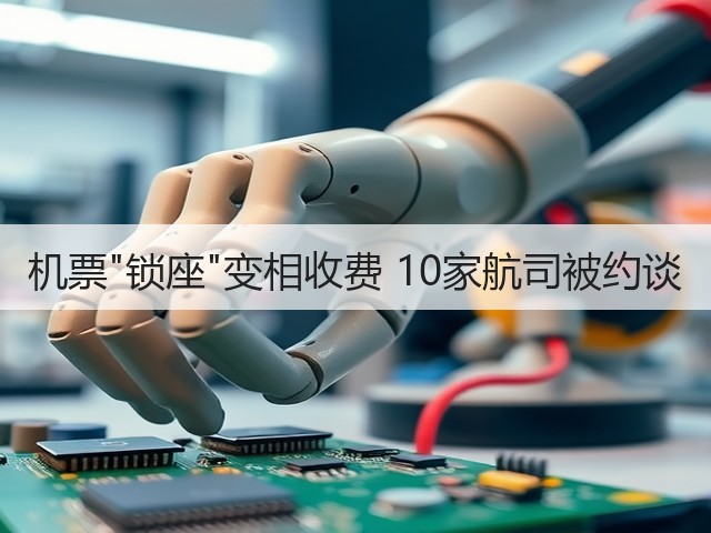 机票锁座变相收费 10家航司被约谈(图1) 机票锁座变相收费 10家航司被约谈(图1)