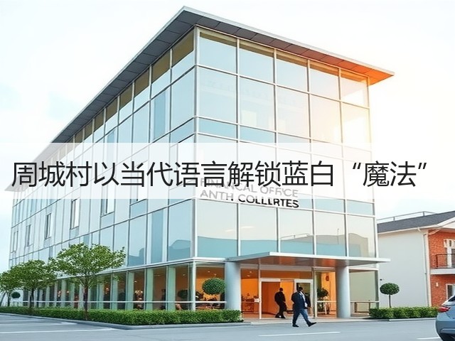 周城村以当代语言解锁蓝白“魔法”(图1) 周城村以当代语言解锁蓝白“魔法”(图1)
