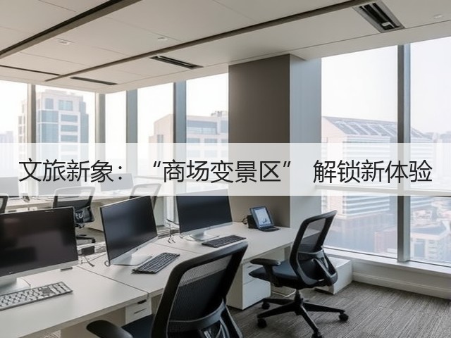 文旅新象:“商场变景区” 解锁新体验(图1) 文旅新象:“商场变景区” 解锁新体验(图1)