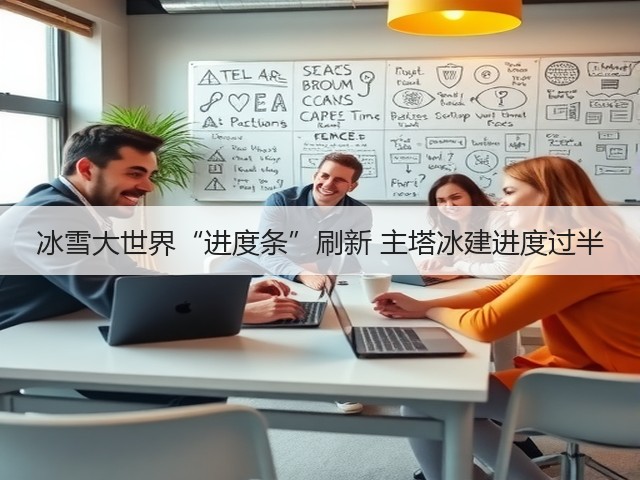 冰雪大世界“进度条”刷新 主塔冰建进度过半(图3) 冰雪大世界“进度条”刷新 主塔冰建进度过半(图3)
