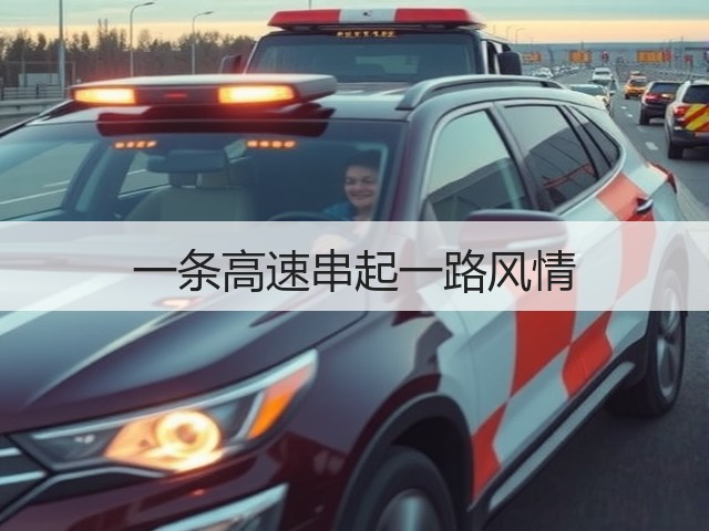 一条高速串起一路风情(图1) 一条高速串起一路风情(图1)