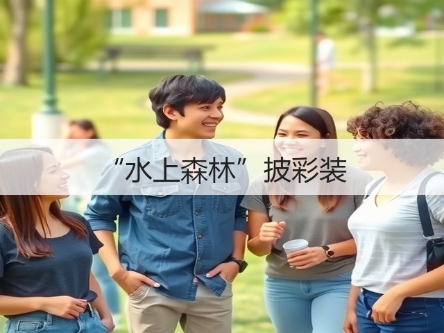 “水上森林”披彩装(图1) “水上森林”披彩装(图1)