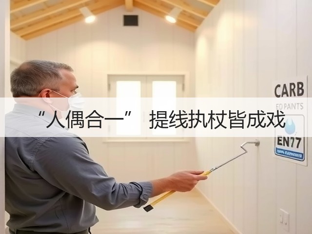“人偶合一” 提线执杖皆成戏(图2) “人偶合一” 提线执杖皆成戏(图2)