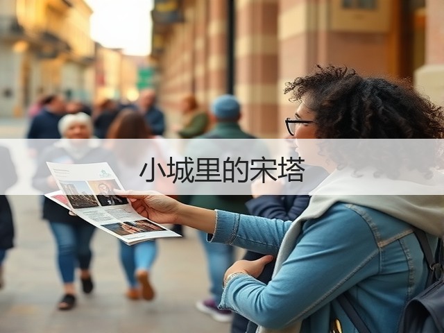 小城里的宋塔(图1) 小城里的宋塔(图1)