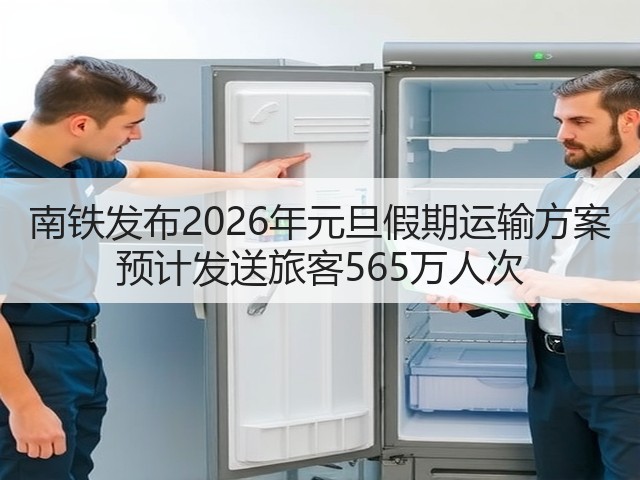 南铁发布2026年元旦假期运输方案 预计发送旅客565万人次(图3) 南铁发布2026年元旦假期运输方案 预计发送旅客565万人次(图3)