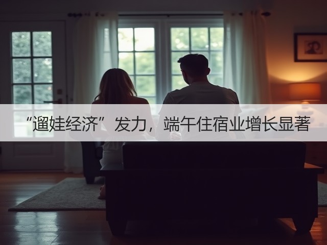 “遛娃经济”发力,端午住宿业增长显著(图1) “遛娃经济”发力,端午住宿业增长显著(图1)