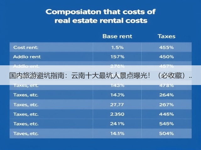 国内旅游避坑指南:云南十大最坑人景点曝光!(必收藏)..(图3) 国内旅游避坑指南:云南十大最坑人景点曝光!(必收藏)..(图3)