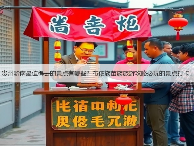 贵州黔南最值得去的景点有哪些?布依族苗族旅游攻略必玩的景点打卡..(图3) 贵州黔南最值得去的景点有哪些?布依族苗族旅游攻略必玩的景点打卡..(图3)