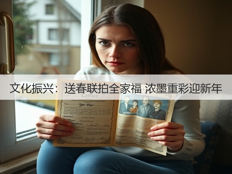 文化振兴：送春联拍全家福 浓墨重彩迎新年 - 安枢游走吧旅游科普资讯网