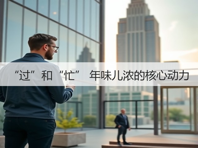 “过”和“忙” 年味儿浓的核心动力(图1)