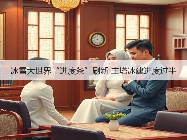 冰雪大世界“进度条”刷新 主塔冰建进度过半(图2) 冰雪大世界“进度条”刷新 主塔冰建进度过半(图2)
