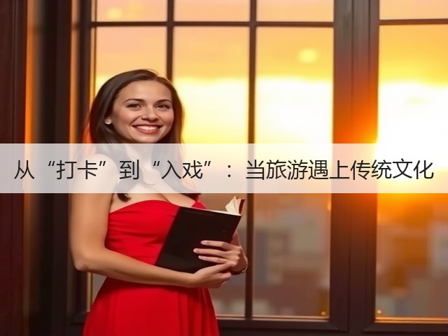 从“打卡”到“入戏”:当旅游遇上传统文化(图1) 从“打卡”到“入戏”:当旅游遇上传统文化(图1)