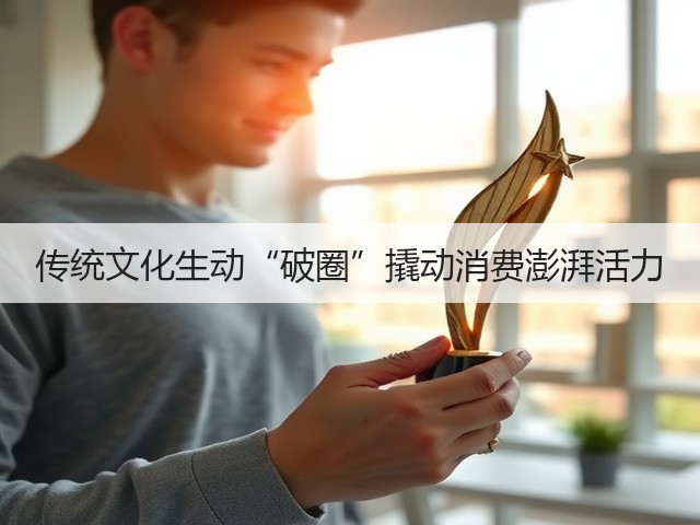 传统文化生动“破圈”撬动消费澎湃活力(图1) 传统文化生动“破圈”撬动消费澎湃活力(图1)