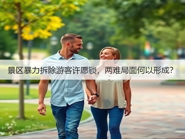 景区暴力拆除游客许愿锁,两难局面何以形成?(图2) 景区暴力拆除游客许愿锁,两难局面何以形成?(图2)