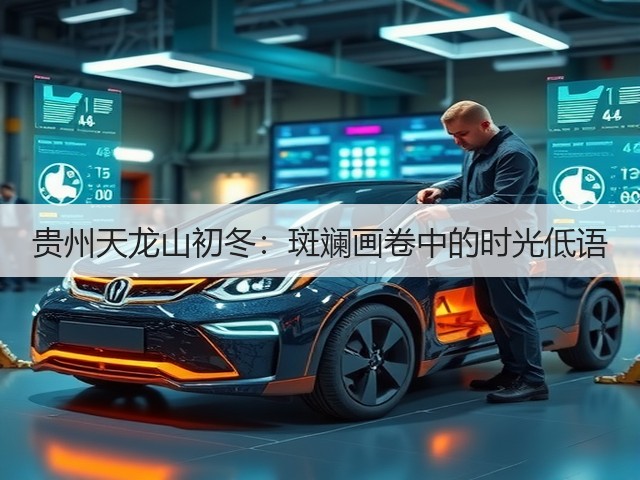 贵州天龙山初冬:斑斓画卷中的时光低语(图2) 贵州天龙山初冬:斑斓画卷中的时光低语(图2)