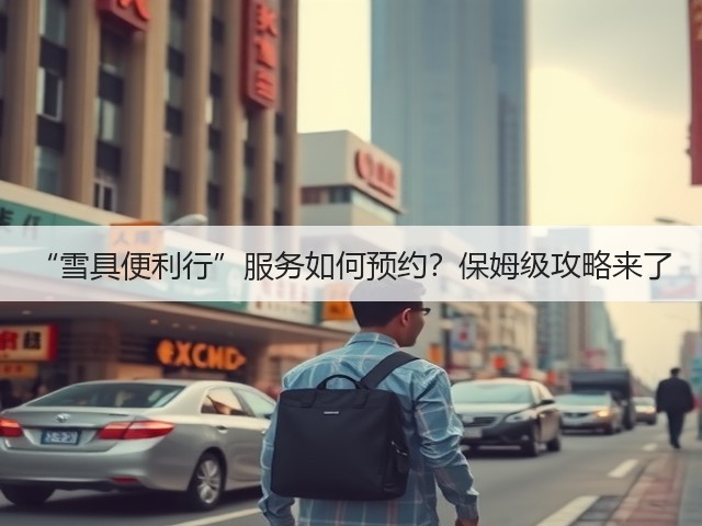 “雪具便利行”服务如何预约?保姆级攻略来了(图1) “雪具便利行”服务如何预约?保姆级攻略来了(图1)