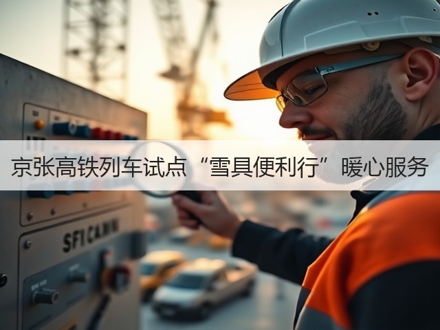 京张高铁列车试点“雪具便利行”暖心服务(图1) 京张高铁列车试点“雪具便利行”暖心服务(图1)