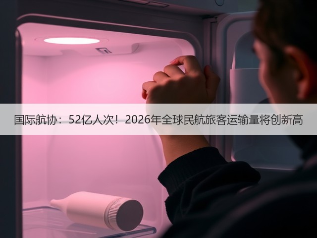 国际航协:52亿人次!2026年全球民航旅客运输量将创新高(图1) 国际航协:52亿人次!2026年全球民航旅客运输量将创新高(图1)