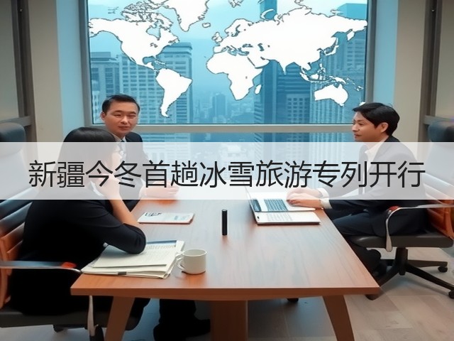 新疆今冬首趟冰雪旅游专列开行(图1) 新疆今冬首趟冰雪旅游专列开行(图1)