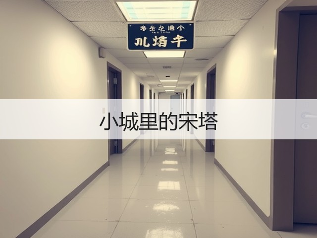 小城里的宋塔(图3) 小城里的宋塔(图3)