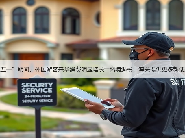 “五一”期间，外国游客来华消费明显增长――离境退税，海关提供更多新便利(图1)