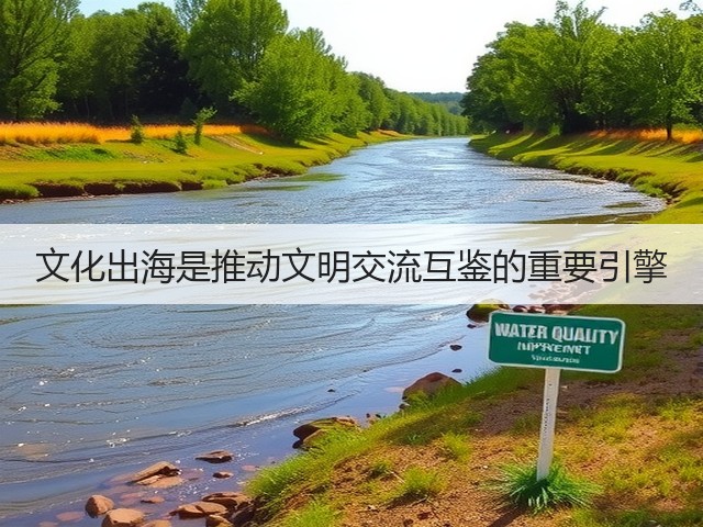 文化出海是推动文明交流互鉴的重要引擎(图1) 文化出海是推动文明交流互鉴的重要引擎(图1)