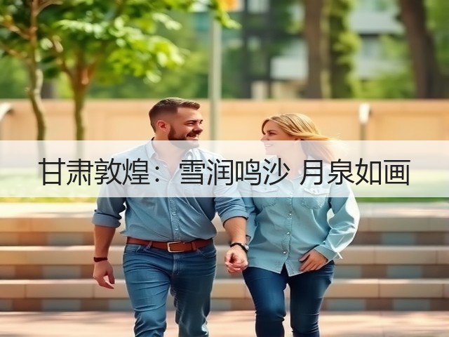 甘肃敦煌:雪润鸣沙 月泉如画(图2) 甘肃敦煌:雪润鸣沙 月泉如画(图2)