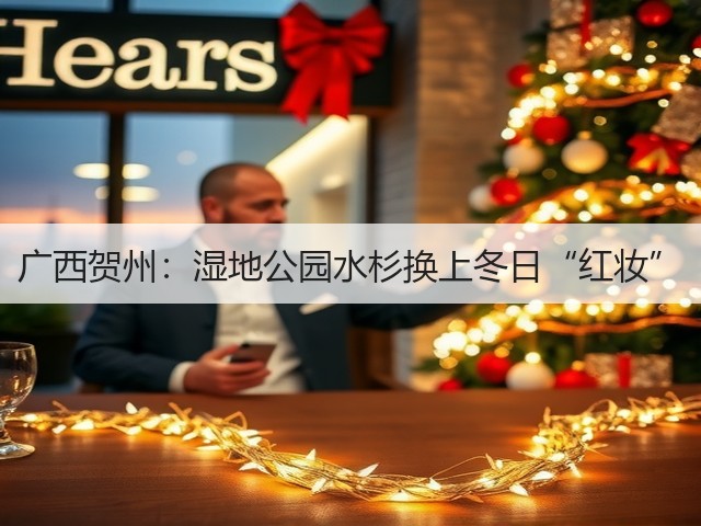 广西贺州:湿地公园水杉换上冬日“红妆”(图2) 广西贺州:湿地公园水杉换上冬日“红妆”(图2)