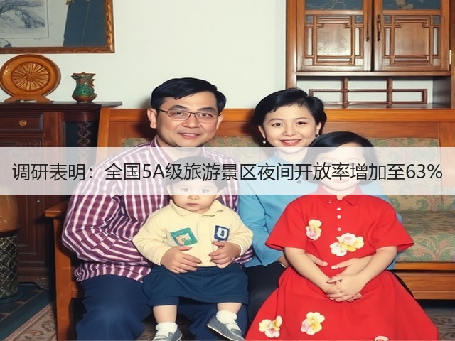 调研表明:全国5A级旅游景区夜间开放率增加至63%(图2) 调研表明:全国5A级旅游景区夜间开放率增加至63%(图2)