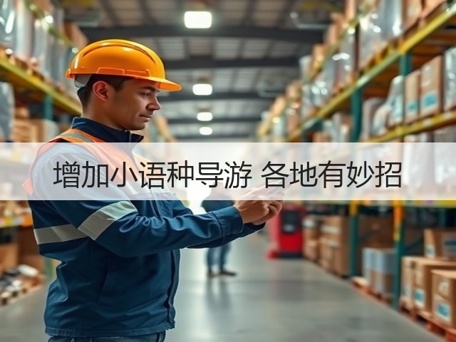 增加小语种导游 各地有妙招(图1) 增加小语种导游 各地有妙招(图1)