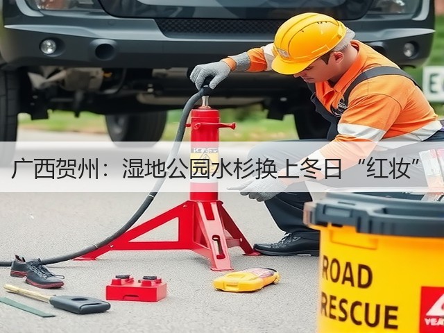 广西贺州:湿地公园水杉换上冬日“红妆”(图2) 广西贺州:湿地公园水杉换上冬日“红妆”(图2)