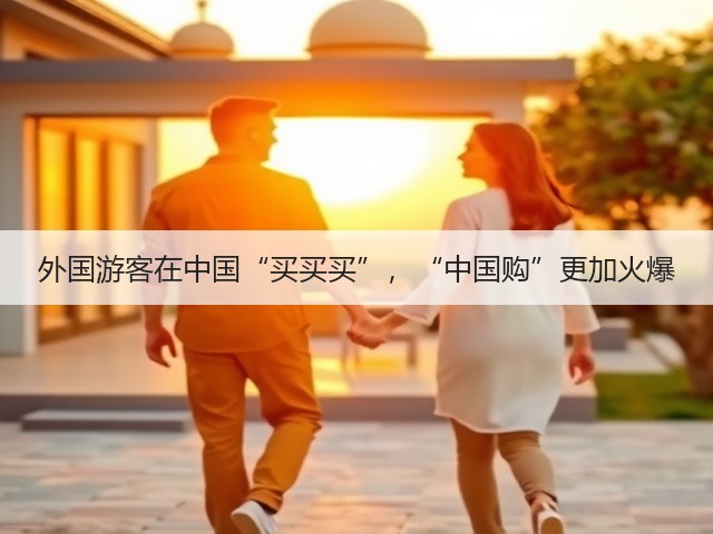 外国游客在中国“买买买”,“中国购”更加火爆(图3) 外国游客在中国“买买买”,“中国购”更加火爆(图3)