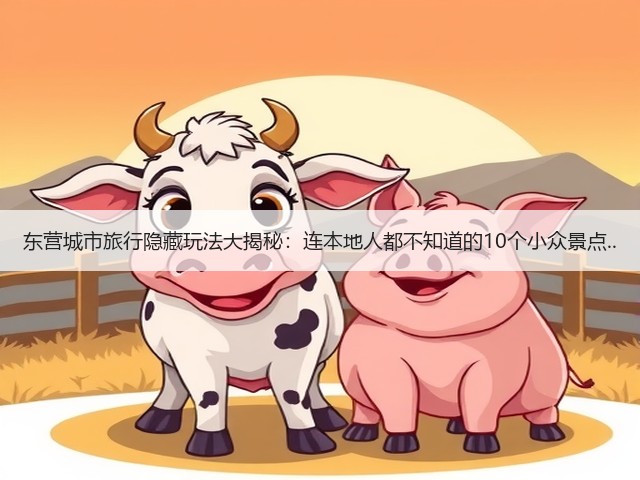 东营城市旅行隐藏玩法大揭秘:连本地人都不知道的10个小众景点..(图3) 东营城市旅行隐藏玩法大揭秘:连本地人都不知道的10个小众景点..(图3)