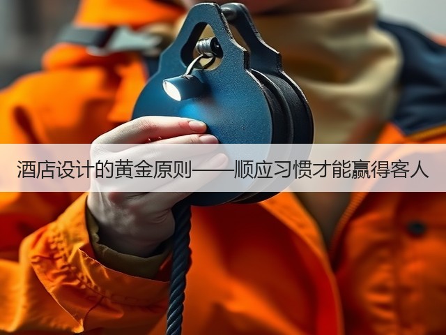 酒店设计的黄金原则——顺应习惯才能赢得客人(图2) 酒店设计的黄金原则——顺应习惯才能赢得客人(图2)