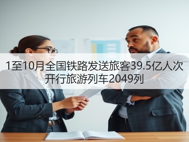 1至10月全国铁路发送旅客39.5亿人次 开行旅游列车2049列(图1) 1至10月全国铁路发送旅客39.5亿人次 开行旅游列车2049列(图1)
